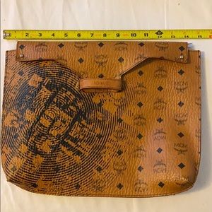Mcm pouch handbag laptop case